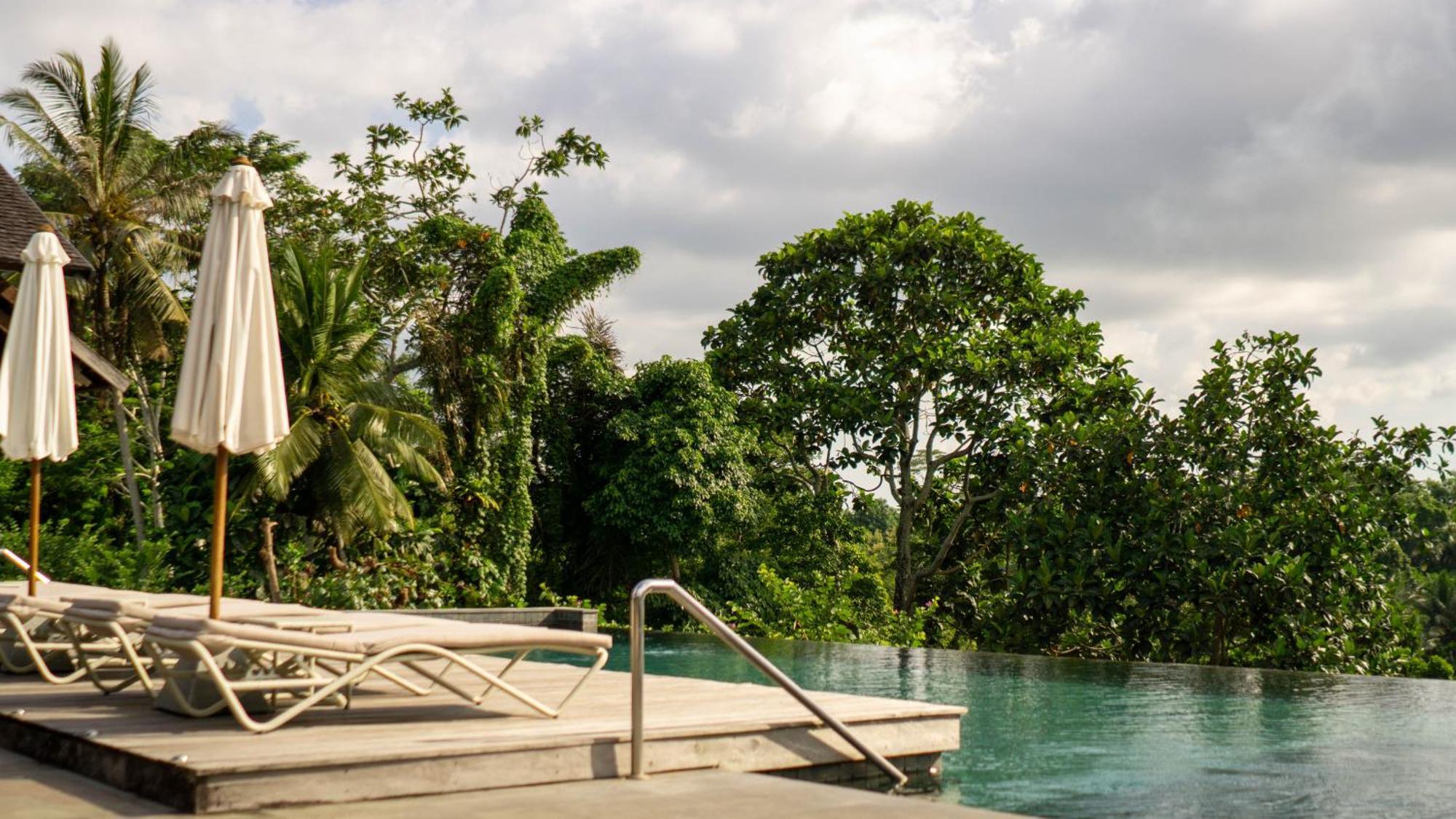 מלון אובוד Tejaprana Bisma - Chse Certified מראה חיצוני תמונה The swimming pool at the resort
